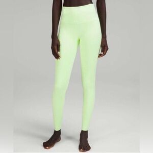 Lululemon Align HR Pant 28” Neon Yellow